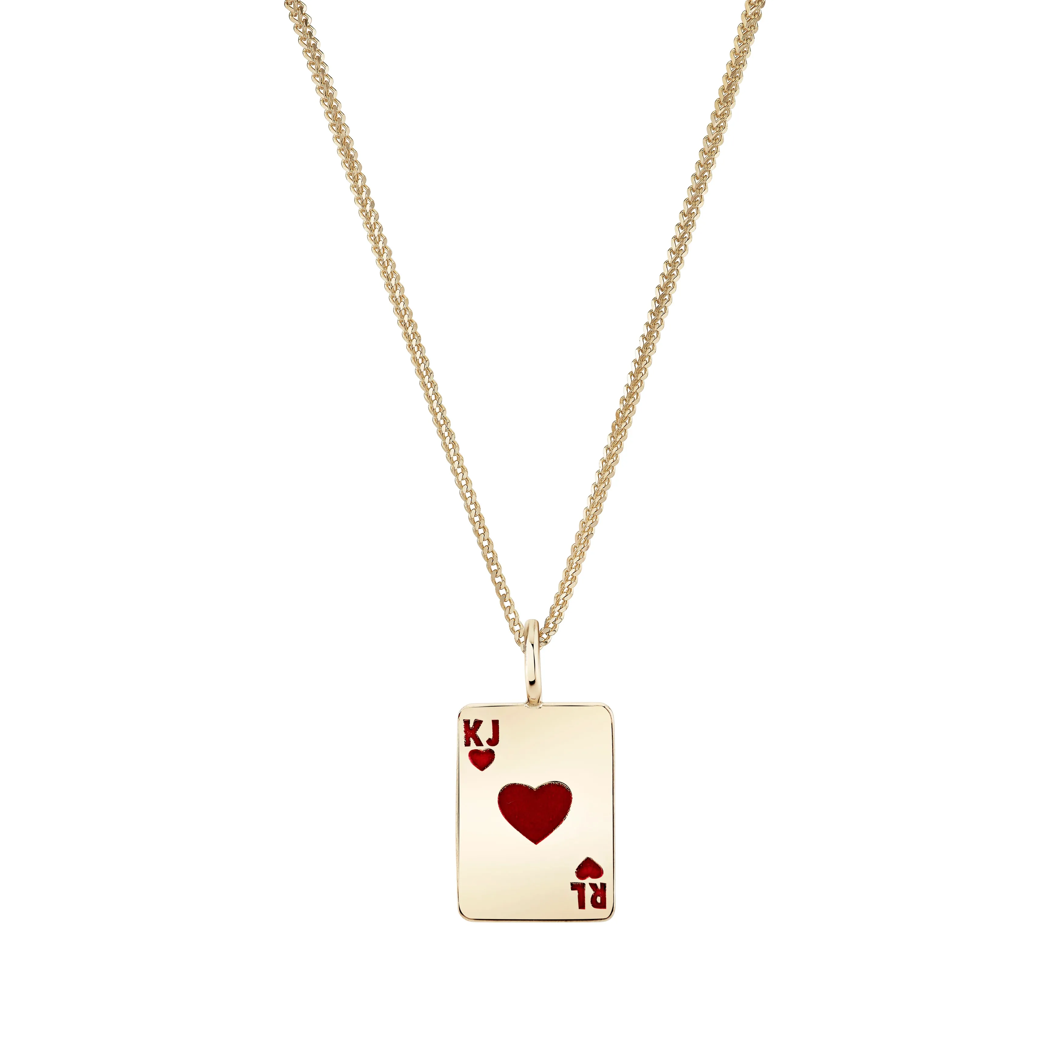 Ace of Hearts Enamel Charm