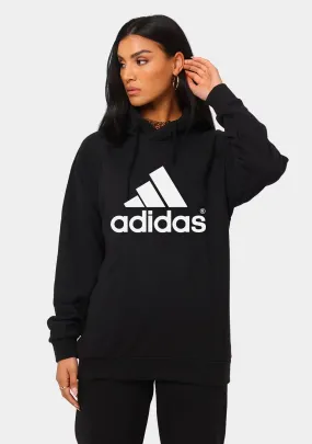 Adidas Womens Essentials Logo Boyfriend Fleece Hoody <br> HD1756