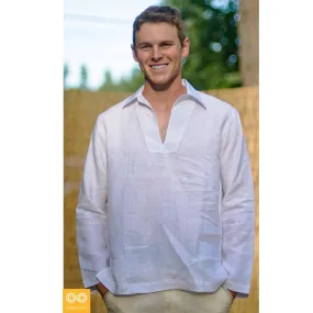 Ahimsa V-Collar Organic Hemp Shirt