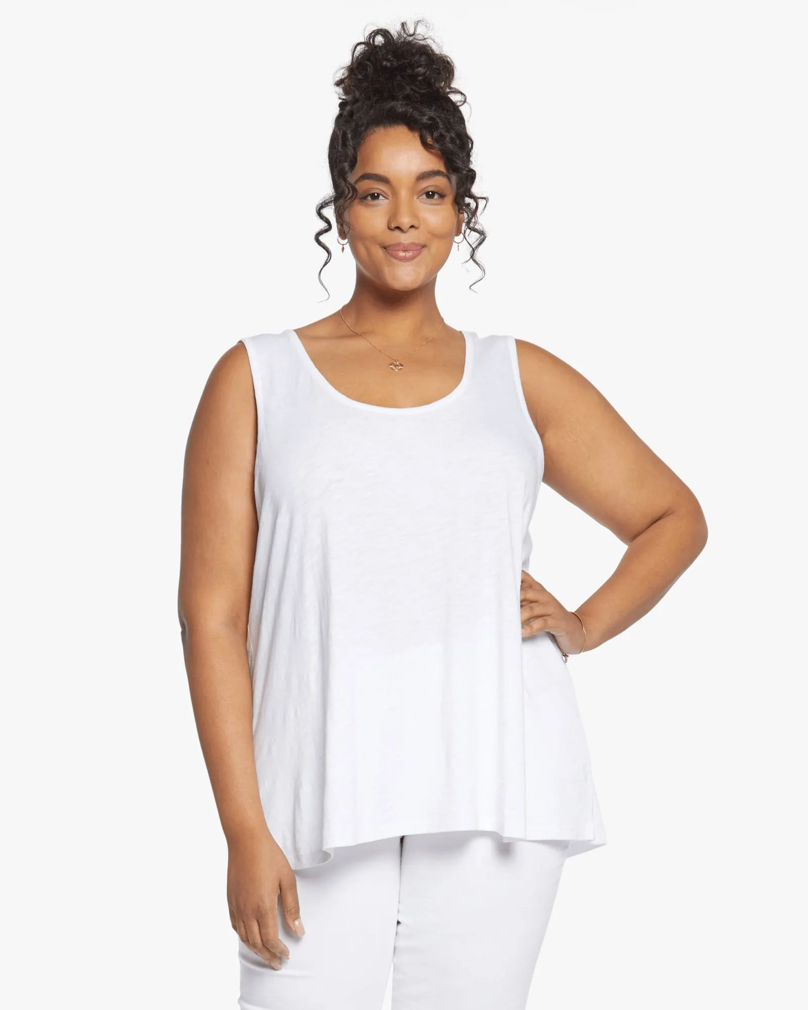 Aileen Tank Top | Optic White