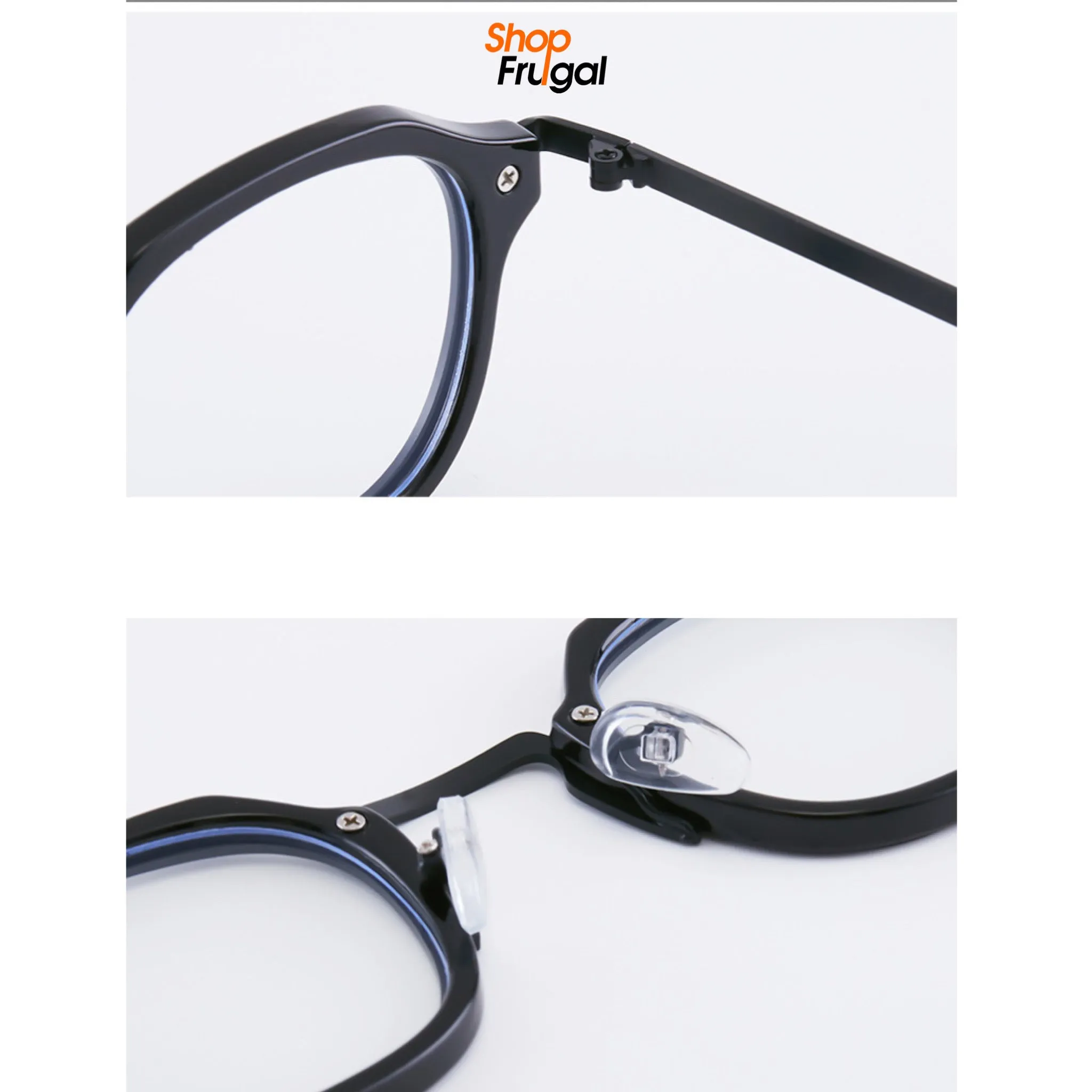 Aimee Unisex Clear Frames