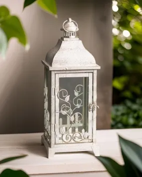 Albescent Vintage Hanging Lantern - Large