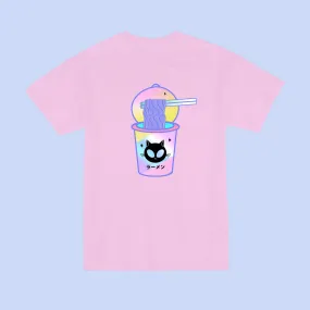 Alien Cat cup ramen Unisex Tee