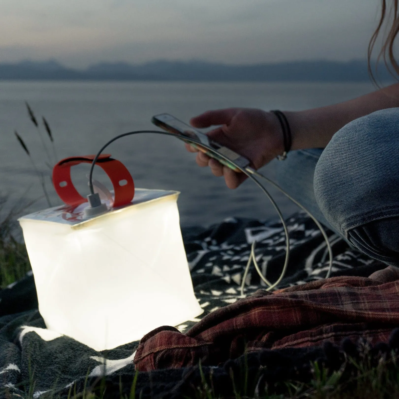 AllTrails × Luminaid Max Solar Lantern and Charger