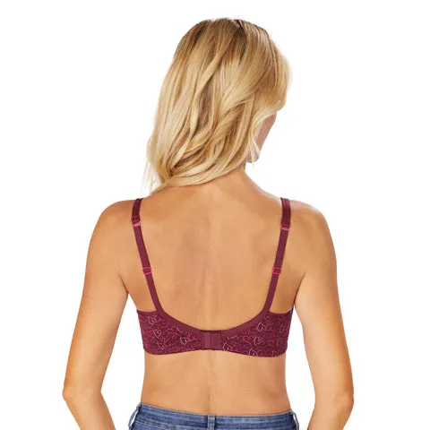 Amoena Mara Moulded Mastectomy Bra Burgundy