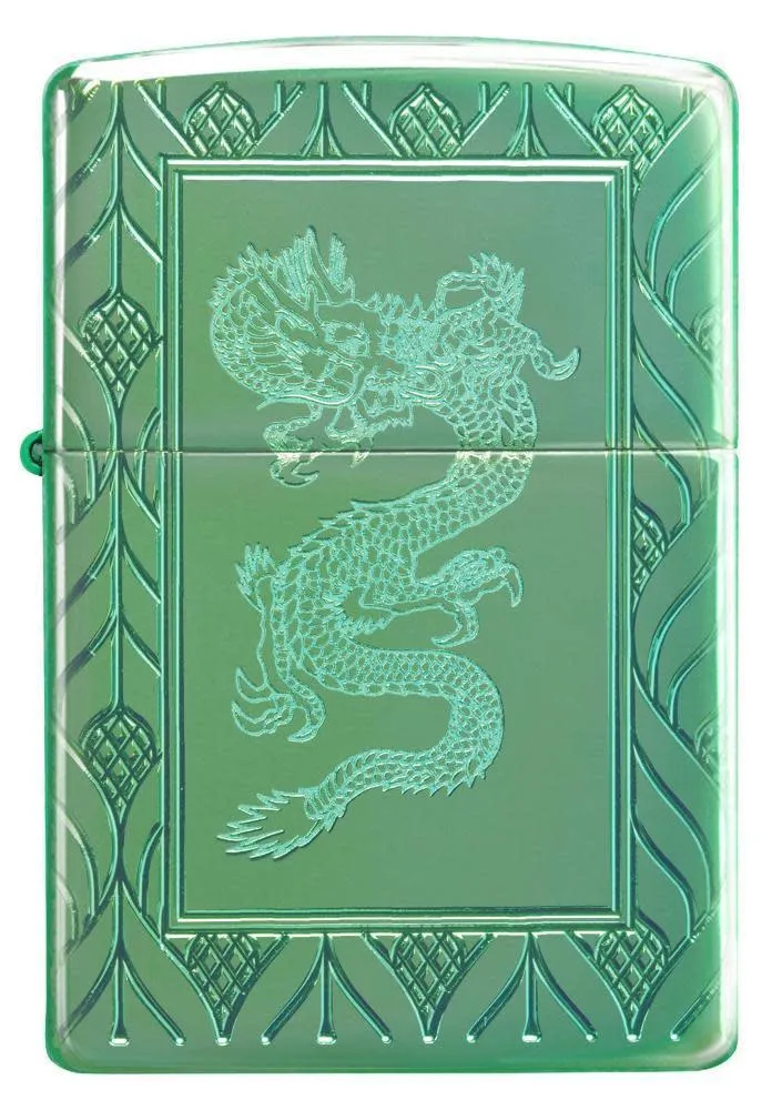 Armor<sup>®</sup> High Polish Green Elegant Dragon