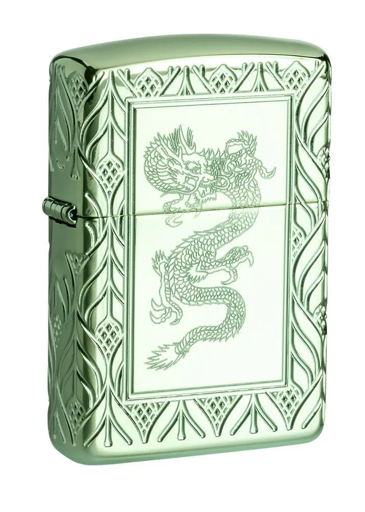 Armor<sup>®</sup> High Polish Green Elegant Dragon