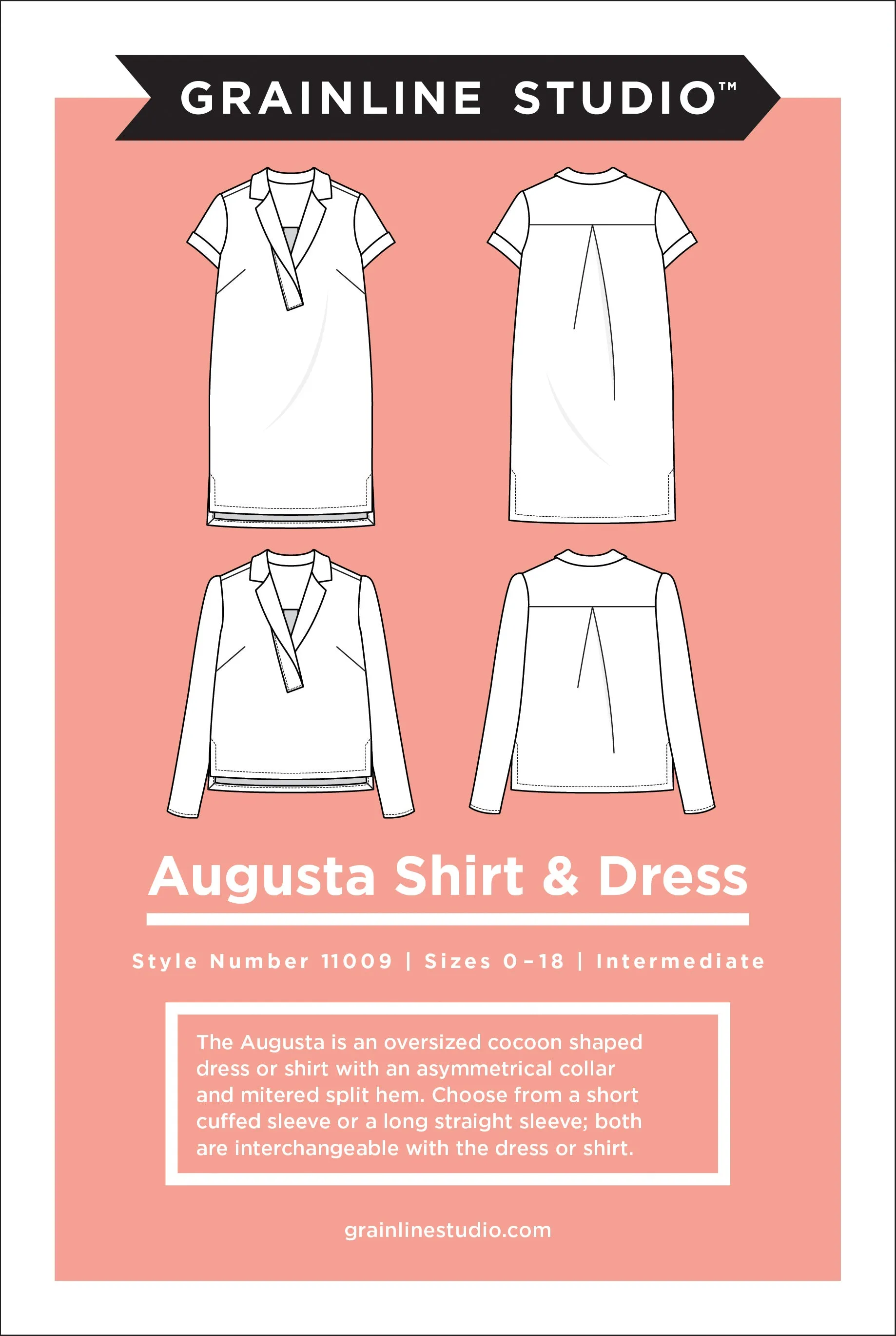 Augusta Shirt   Dress