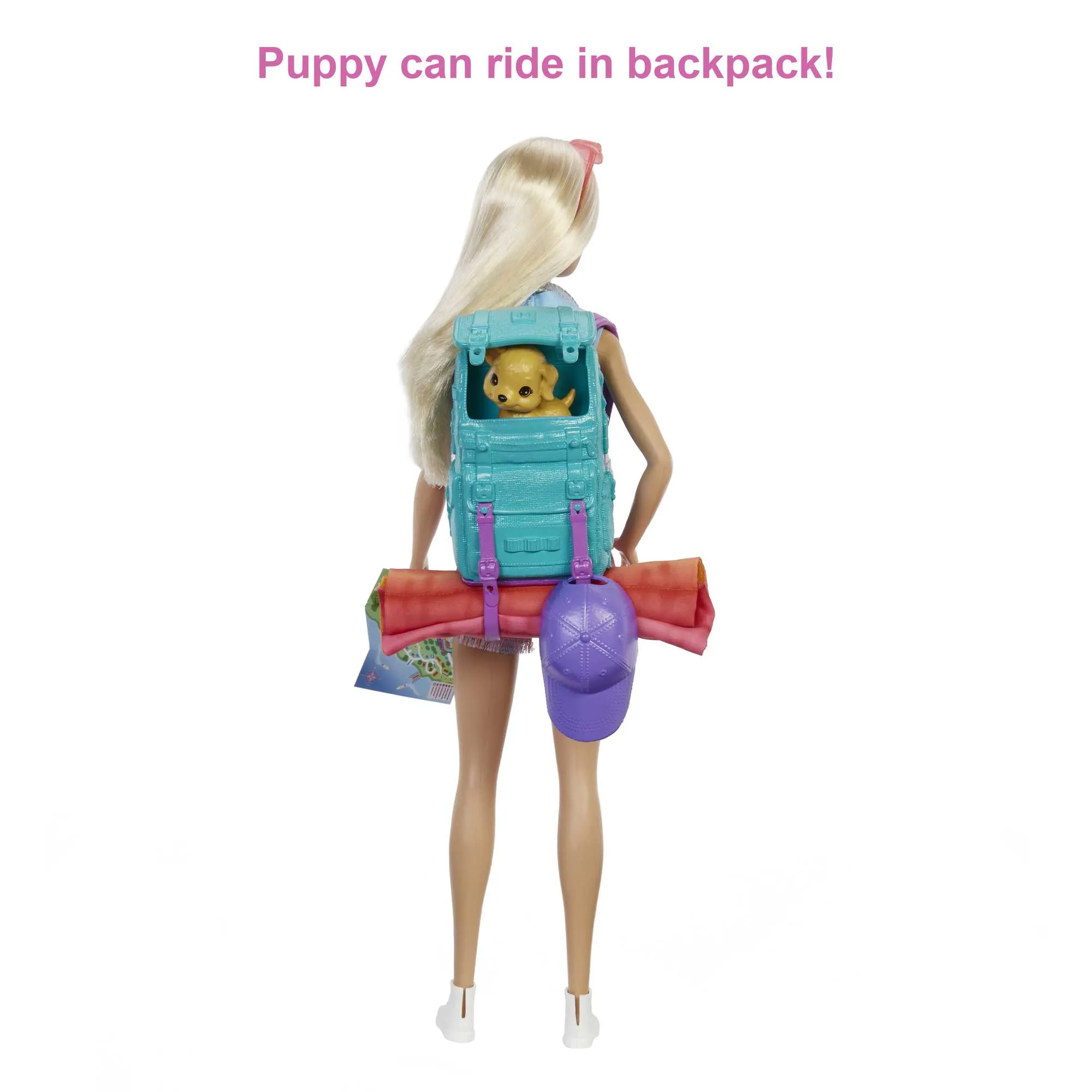 Barbie Doll And Accessories, It Takes Two “Malibu” Camping Doll And 10  Pieces