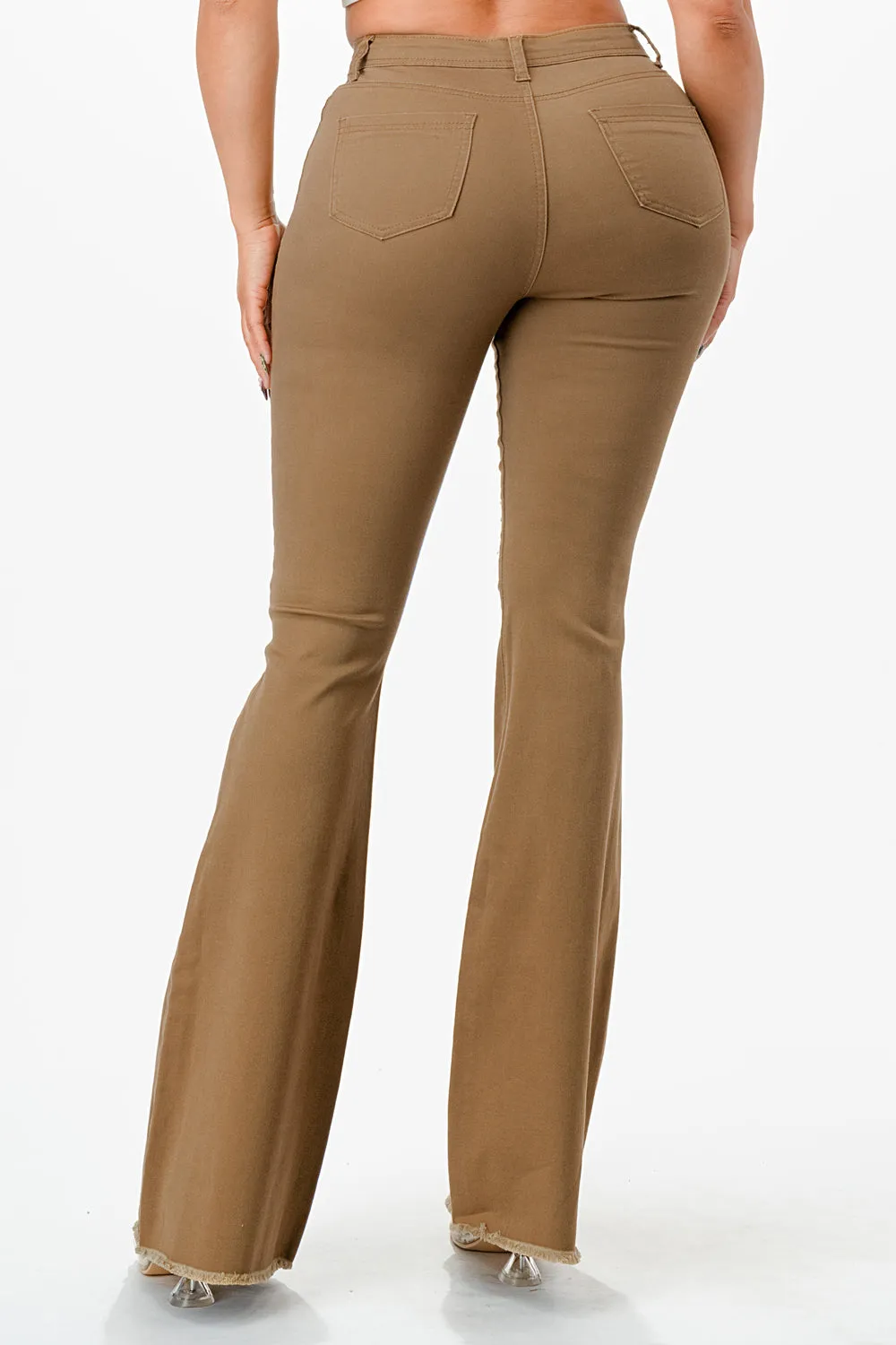 BC-450 MOCHA COLORED BELL BOTTOMS