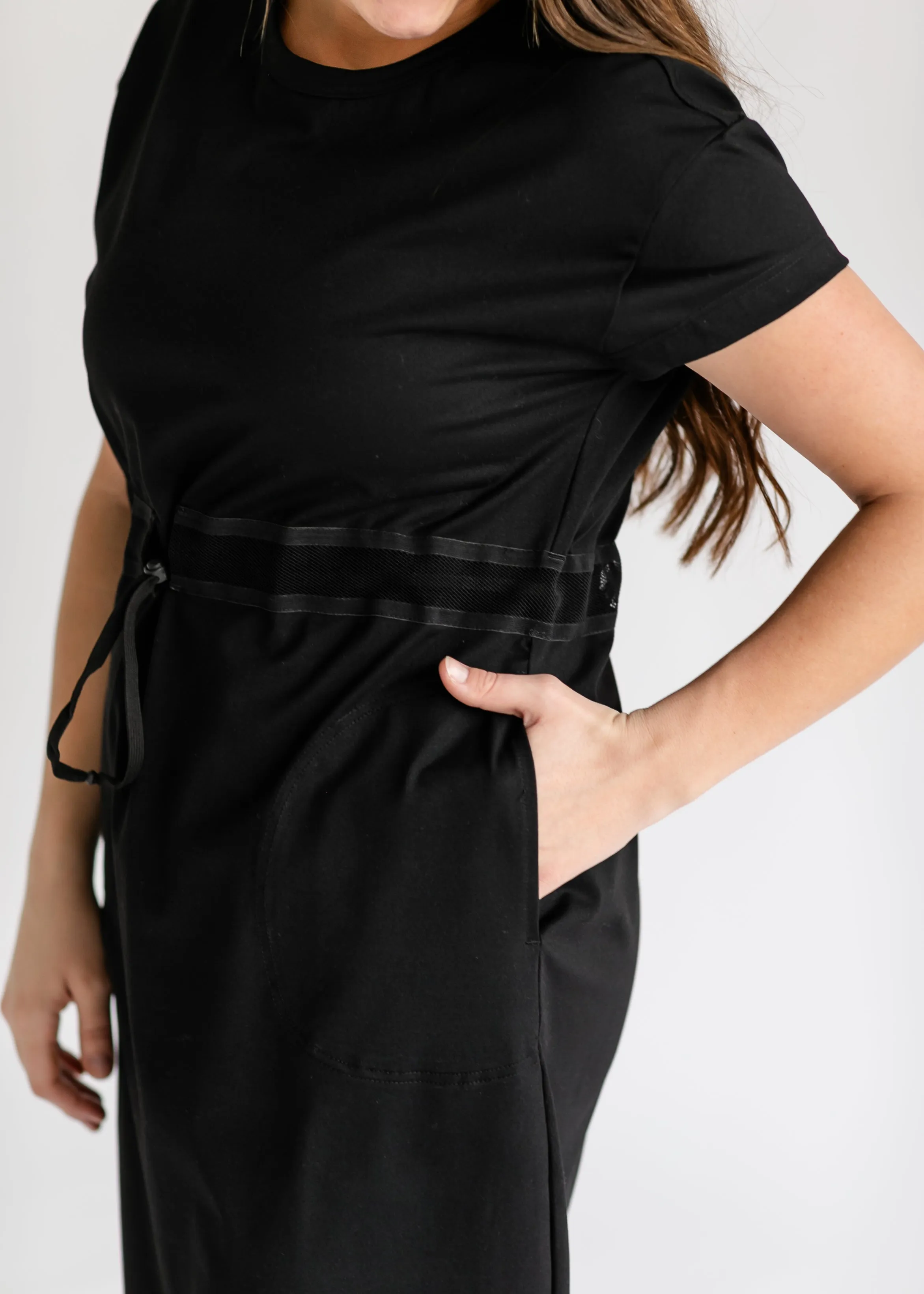 Becca Cinch Waist Athletic Midi Dress - FINAL SALE