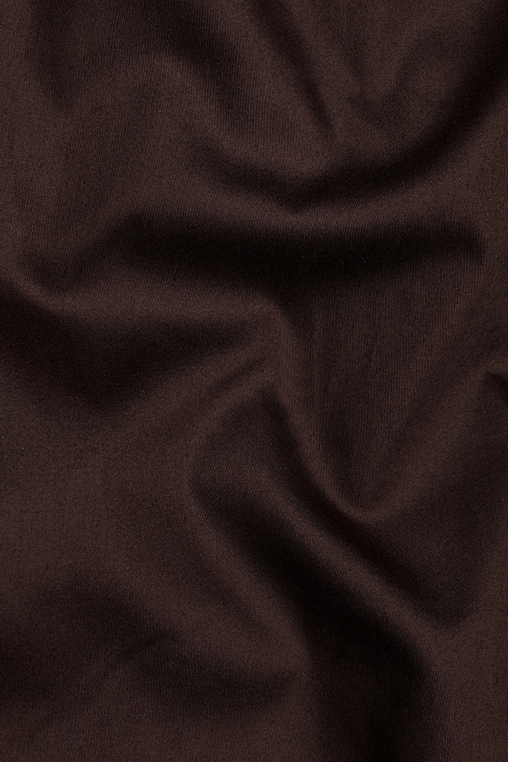 Bistre Brown Subtle Sheen Super Soft Premium Cotton Pathani