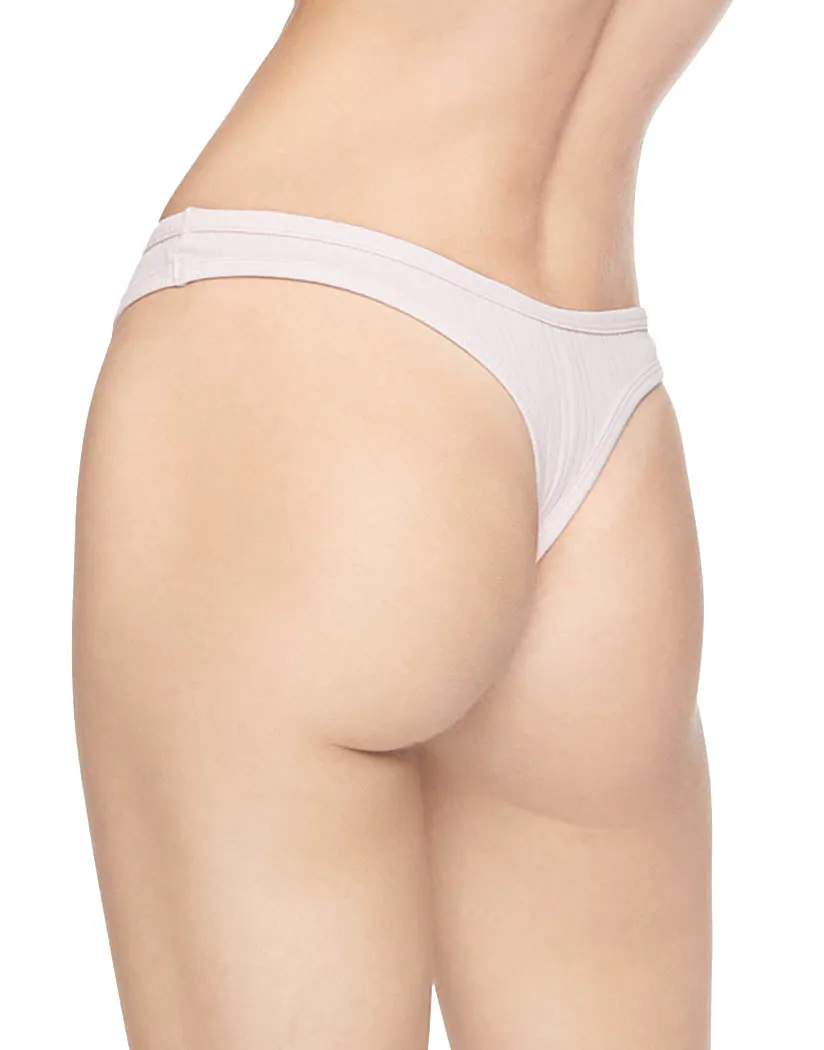 Calvin Klein Women Ribbed Thong QD3884