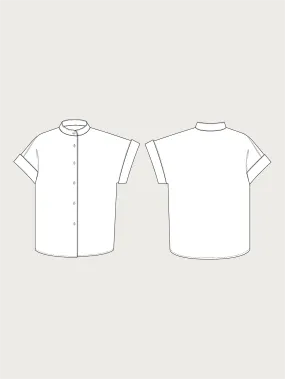 CAP SLEEVE SHIRT PATTERN