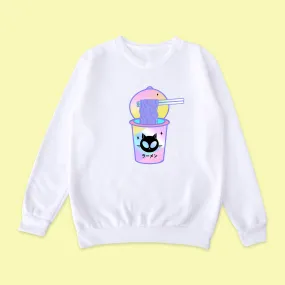 Cat Alien Cup Ramen jumper