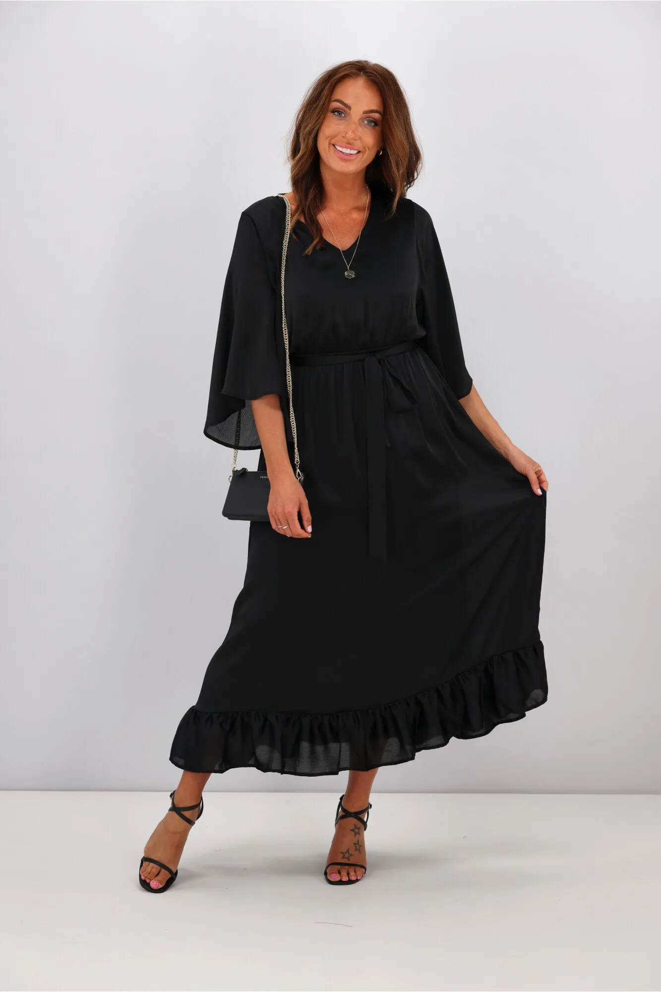 Celebration by Shine On Chelsea Dress Black