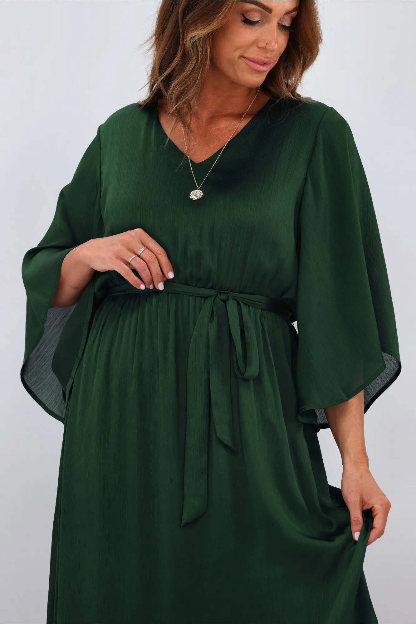 Celebration by Shine On Chelsea Dress Green