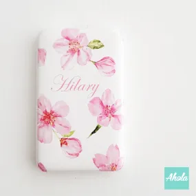 【Cherry Blossom】Portable Power Bank with built-in wire 櫻花內置線便攜式差電器