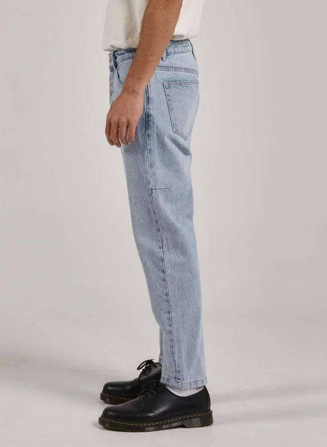 Chopped Denim Jean - Ash Blue