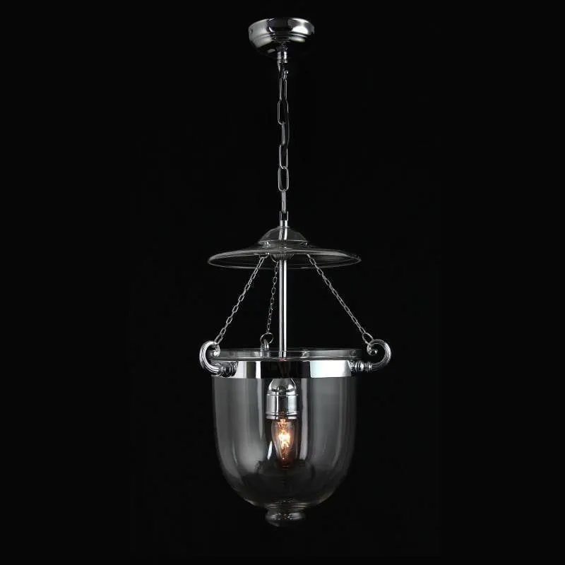 Chrome Georgian Ceiling Lantern 1 Light GEO494