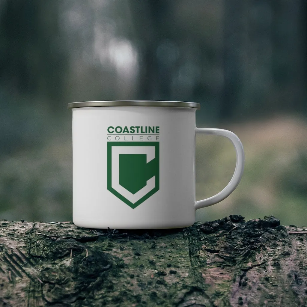 Coastline "Every Day is Earth Day" Enamel Camping Mug