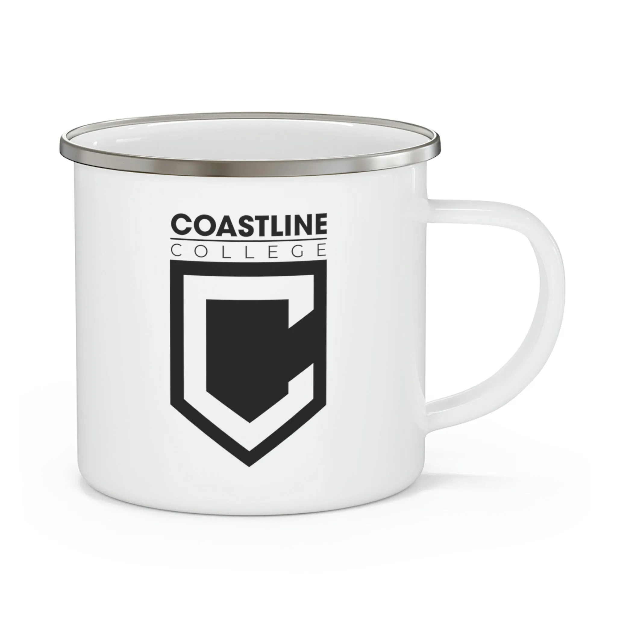 Coastline "Invest In Our Planet" Enamel Camping Mug