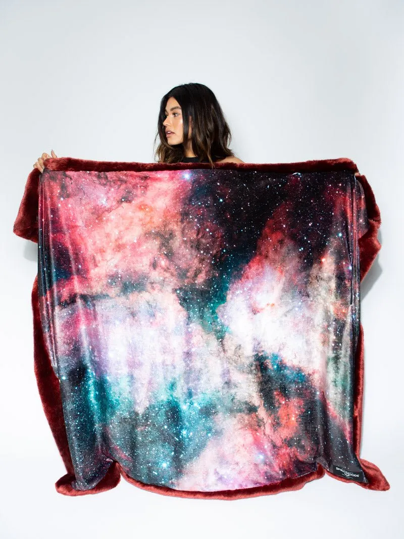 Collector Edition Dragon Wolf Galaxy Throw