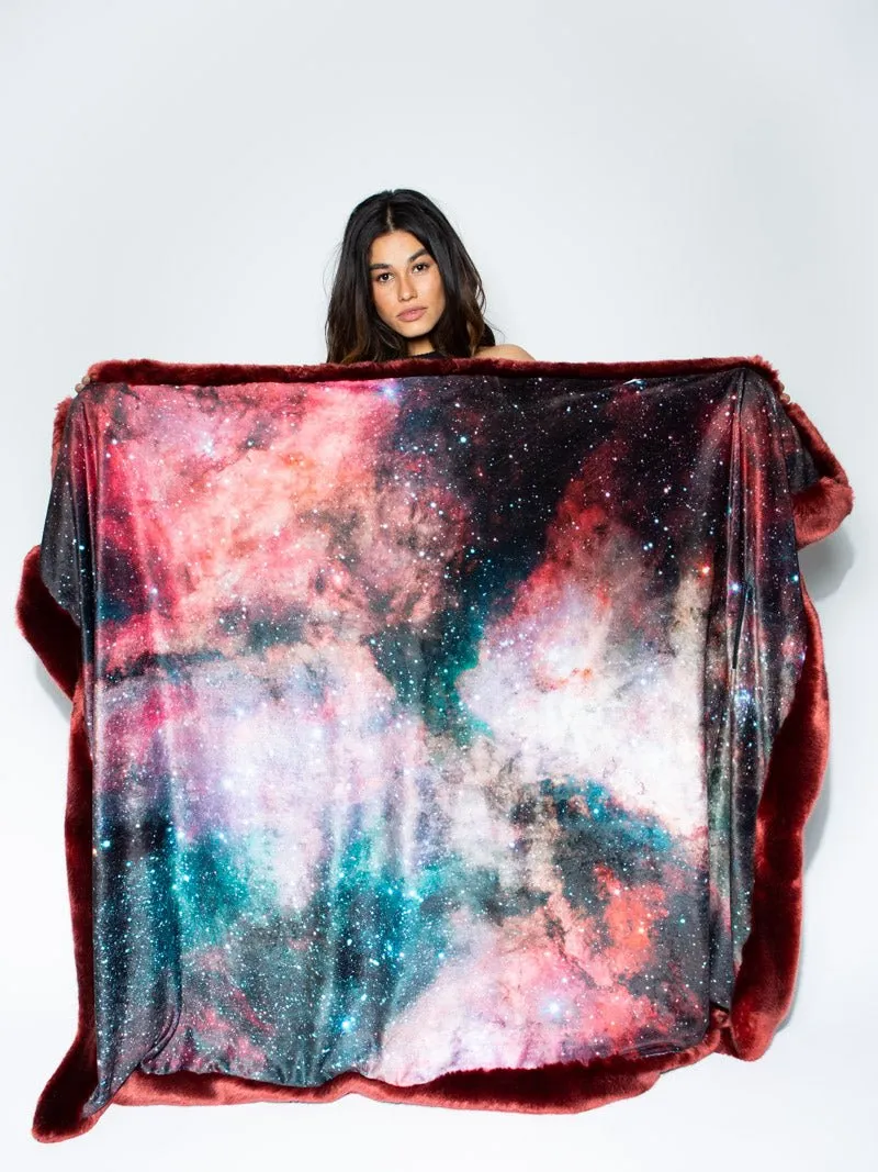 Collector Edition Dragon Wolf Galaxy Throw