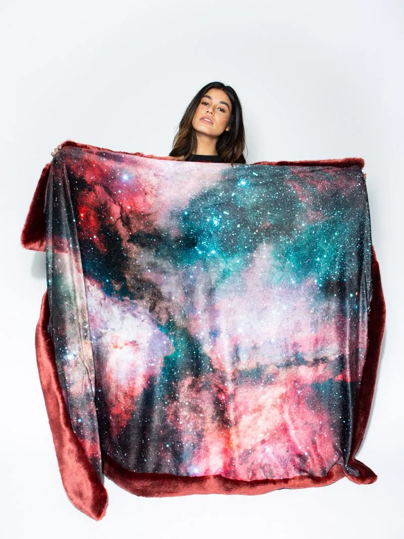 Collector Edition Dragon Wolf Galaxy Throw