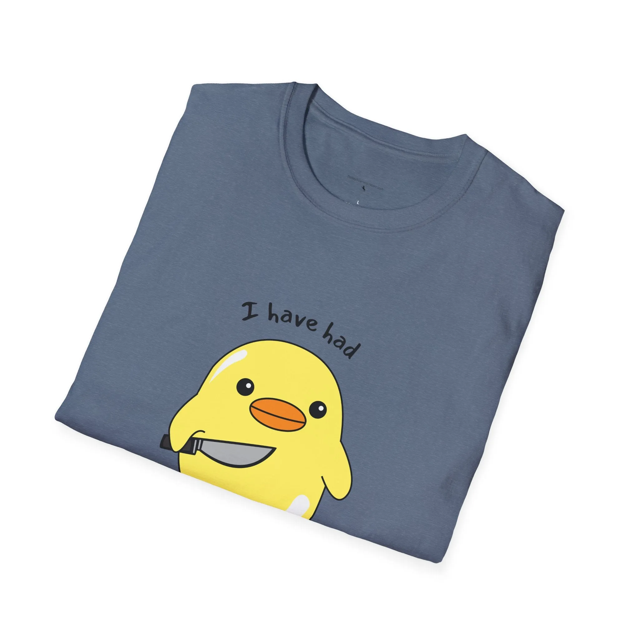 Cute Angry Chick Unisex Softstyle T-Shirt