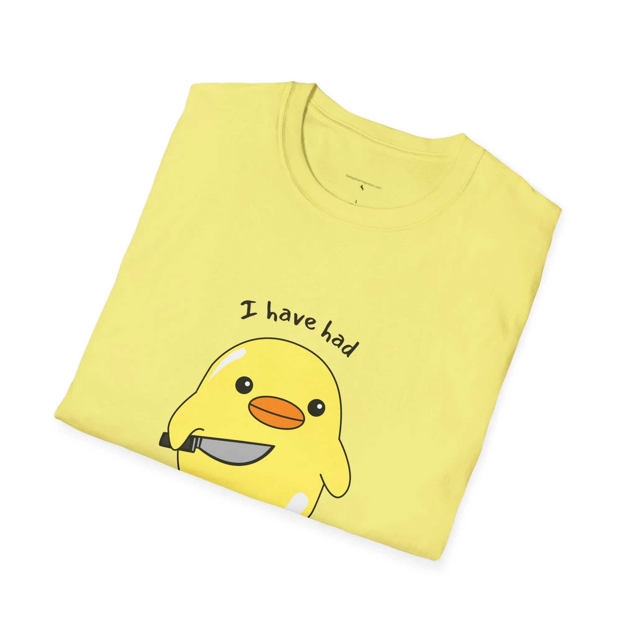 Cute Angry Chick Unisex Softstyle T-Shirt