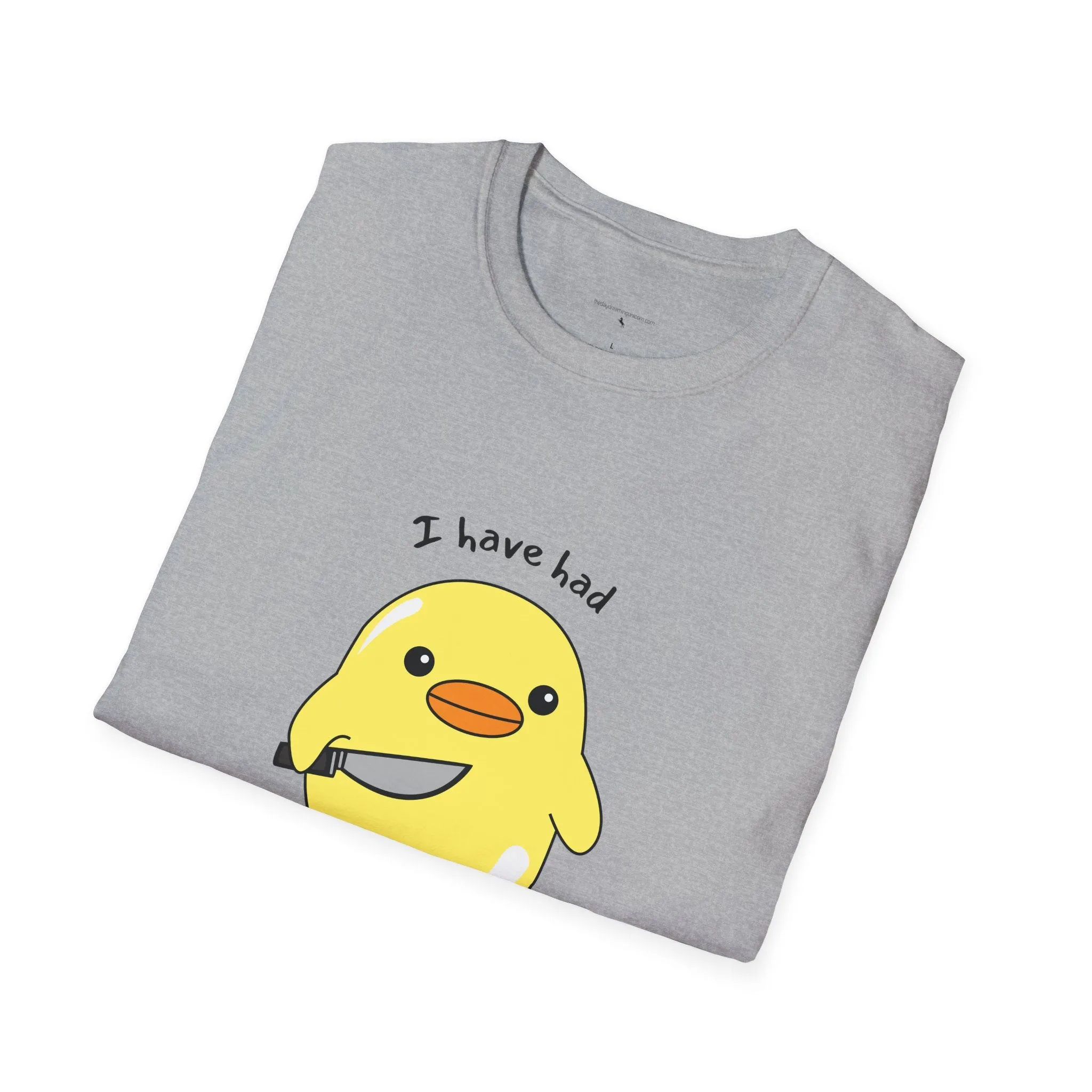 Cute Angry Chick Unisex Softstyle T-Shirt