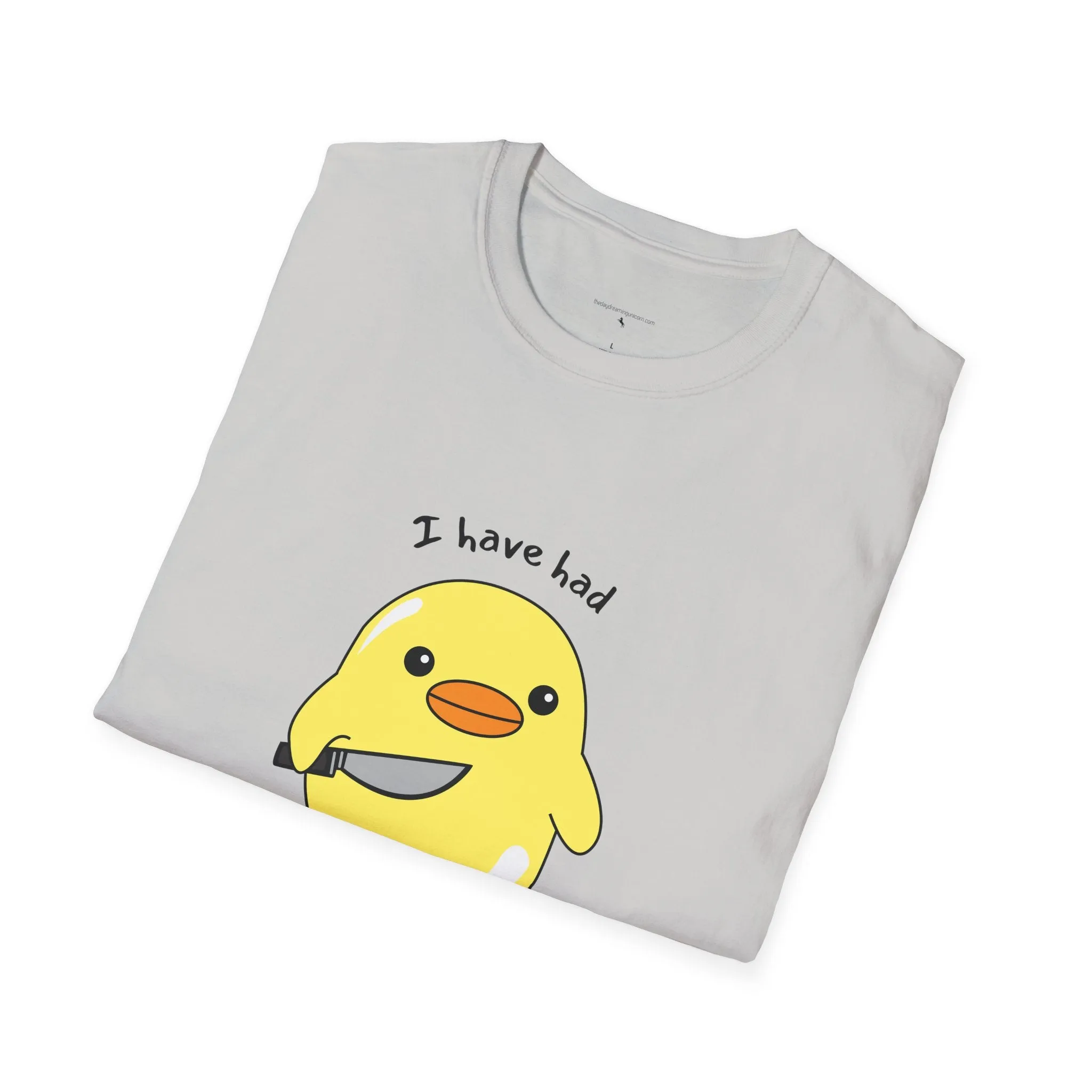 Cute Angry Chick Unisex Softstyle T-Shirt