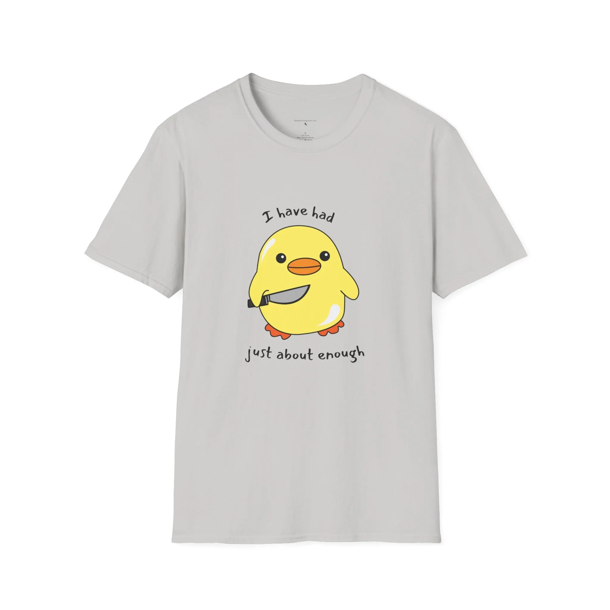 Cute Angry Chick Unisex Softstyle T-Shirt