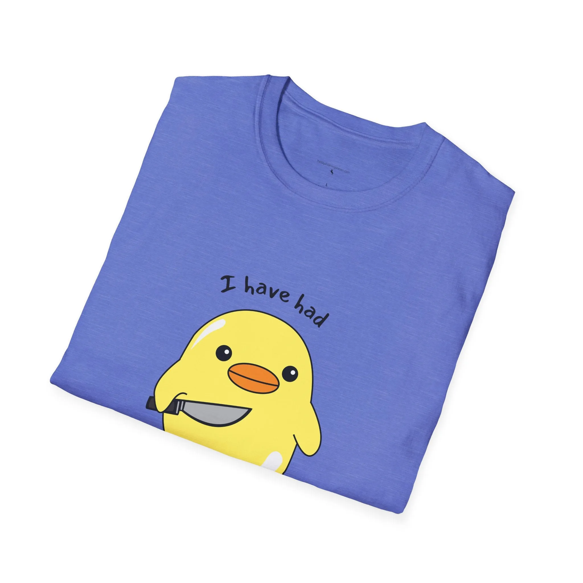 Cute Angry Chick Unisex Softstyle T-Shirt