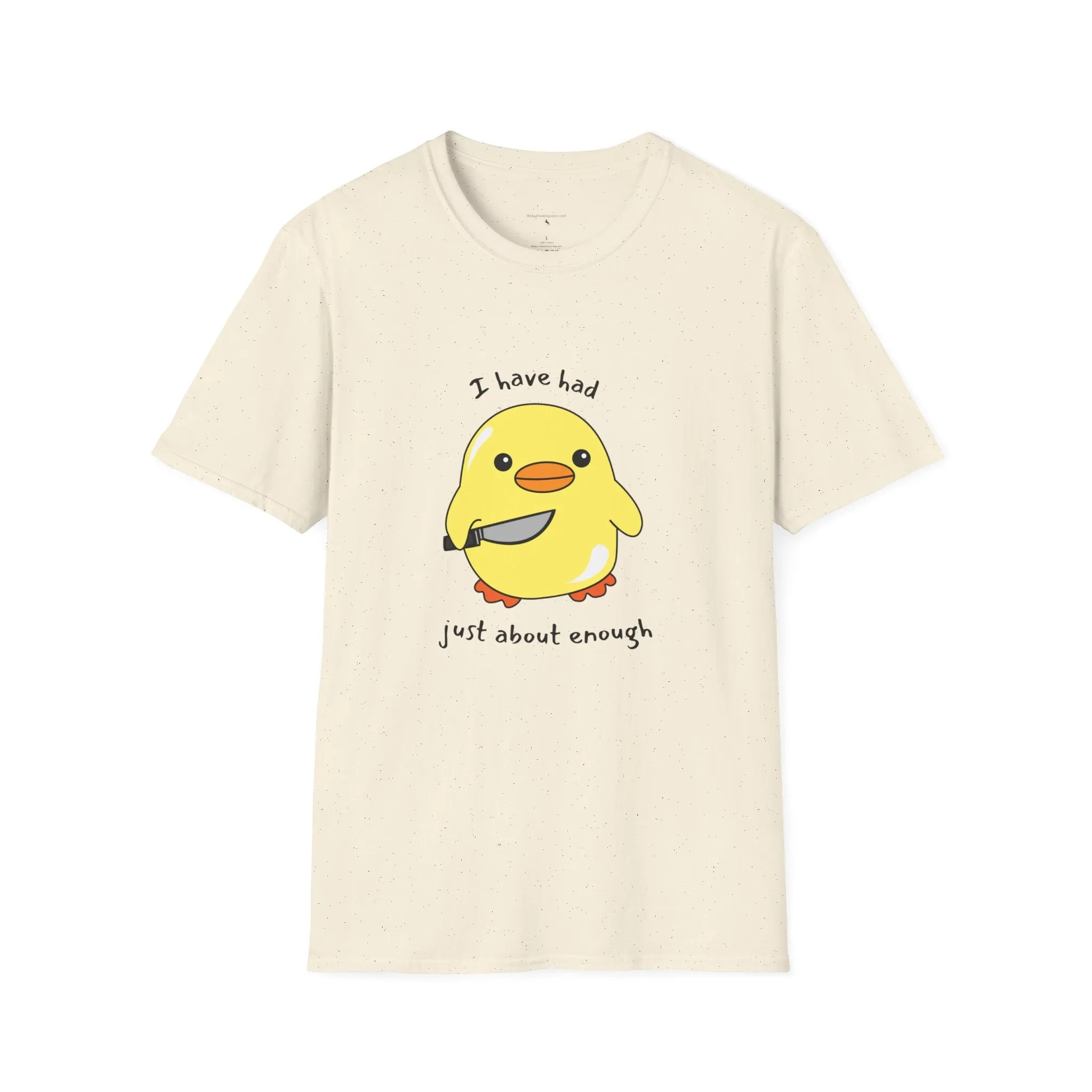 Cute Angry Chick Unisex Softstyle T-Shirt