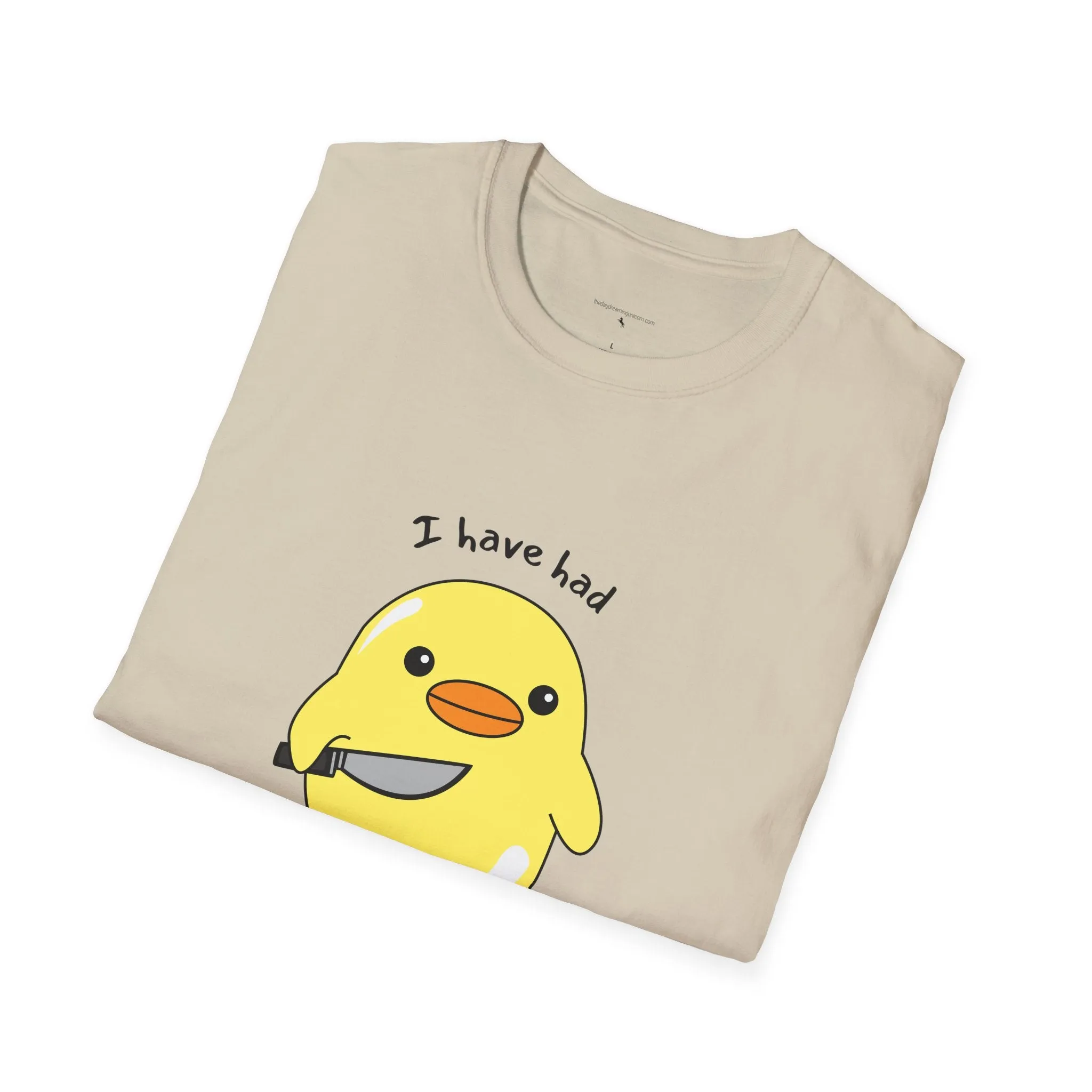 Cute Angry Chick Unisex Softstyle T-Shirt