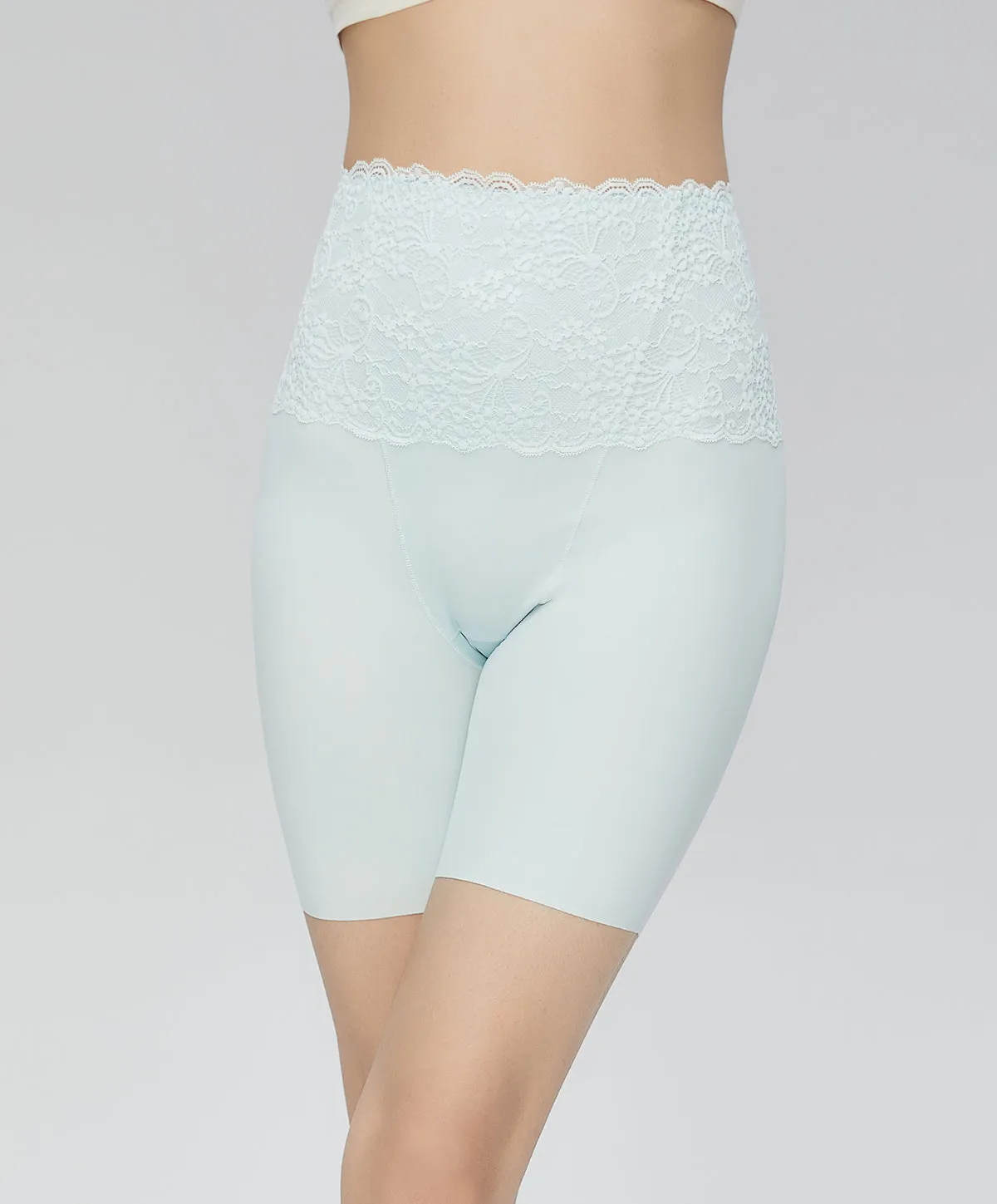 Daily Shaper No.5 Mid-Waist Shaper Shorts With Lace