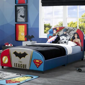 DC Comics Justice League Upholstered Twin Bed