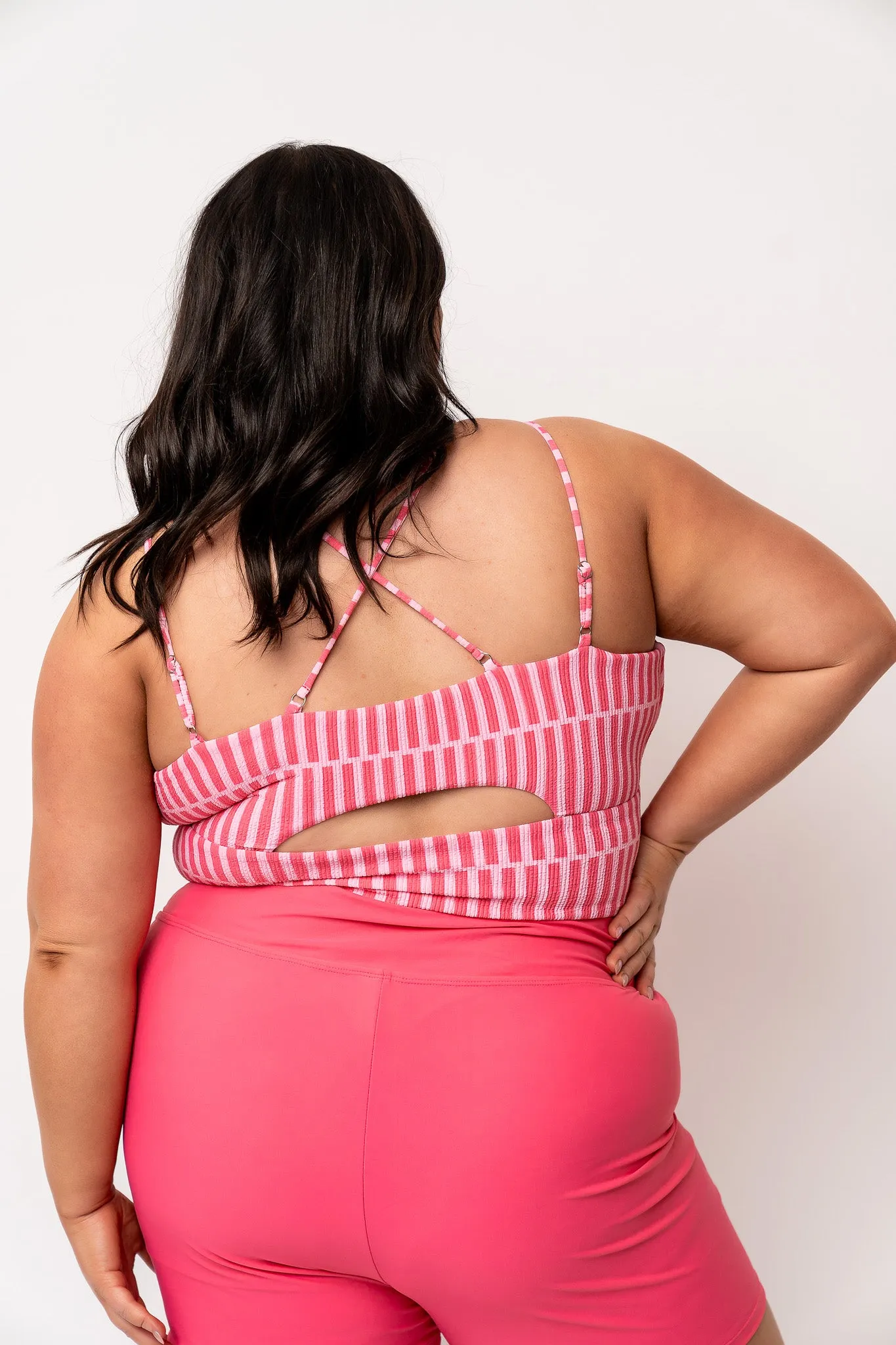 Destination Top | Pink Stripe