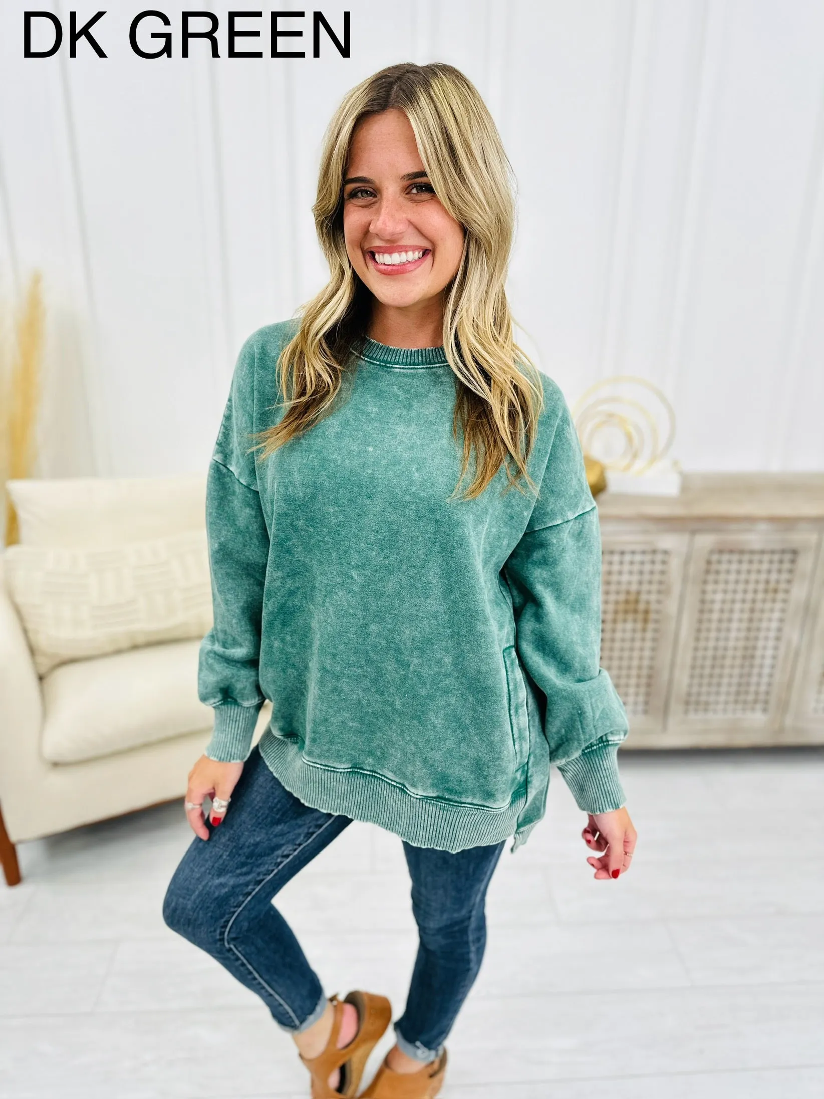 DOORBUSTER! REG/CURVY Collecting Moments Pullover- Multiple Colors!