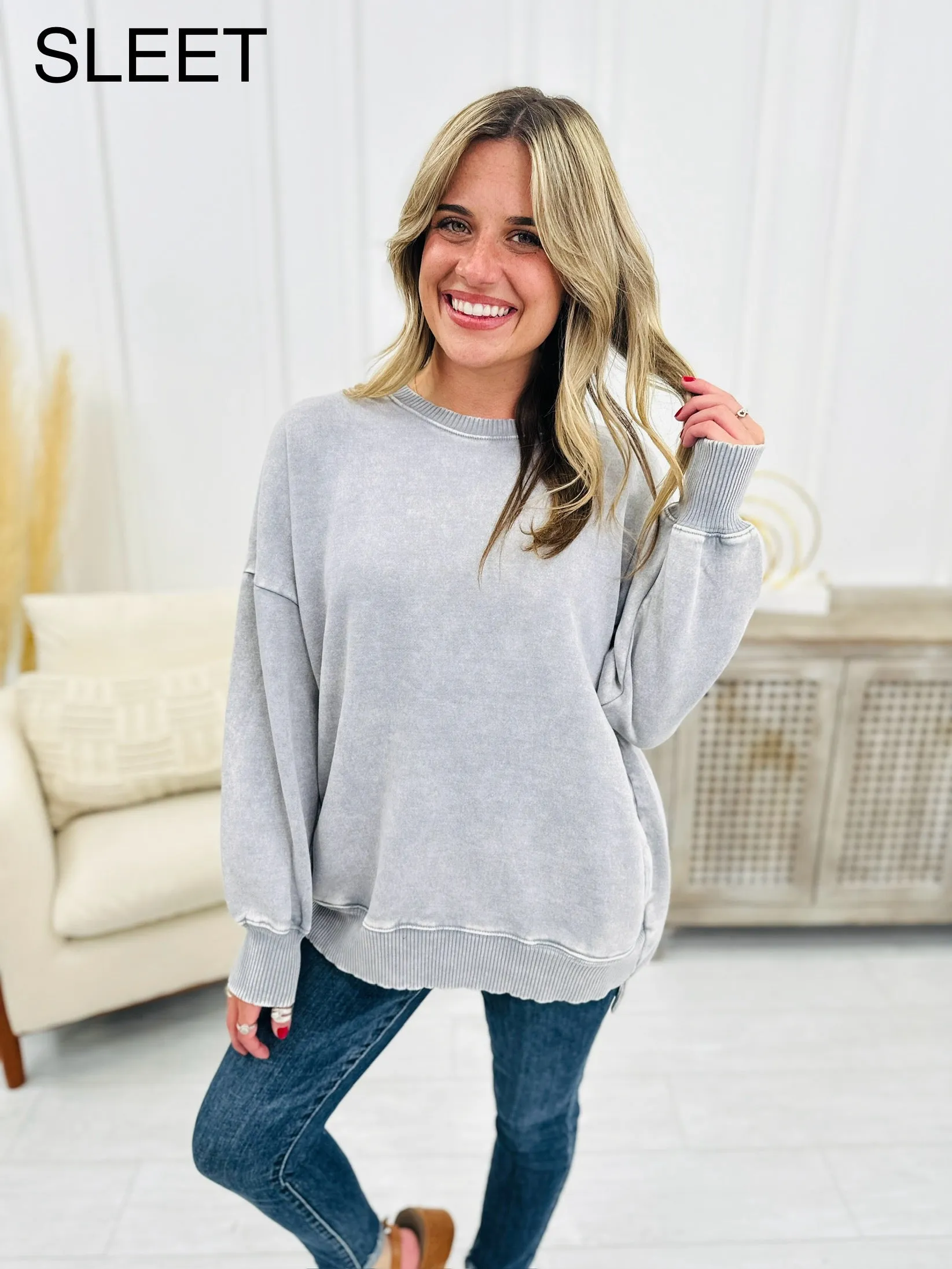 DOORBUSTER! REG/CURVY Collecting Moments Pullover- Multiple Colors!