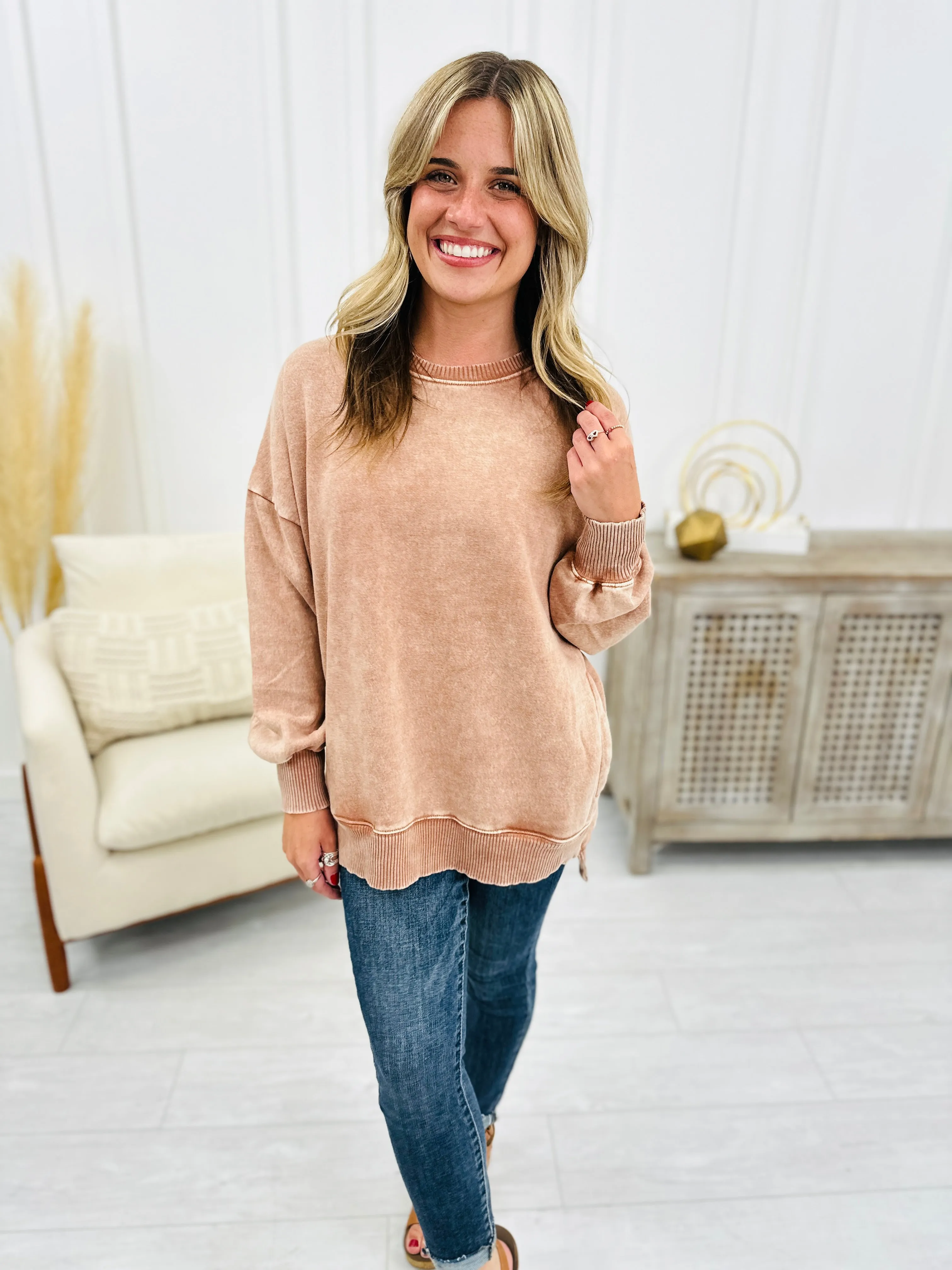 DOORBUSTER! REG/CURVY Collecting Moments Pullover- Multiple Colors!