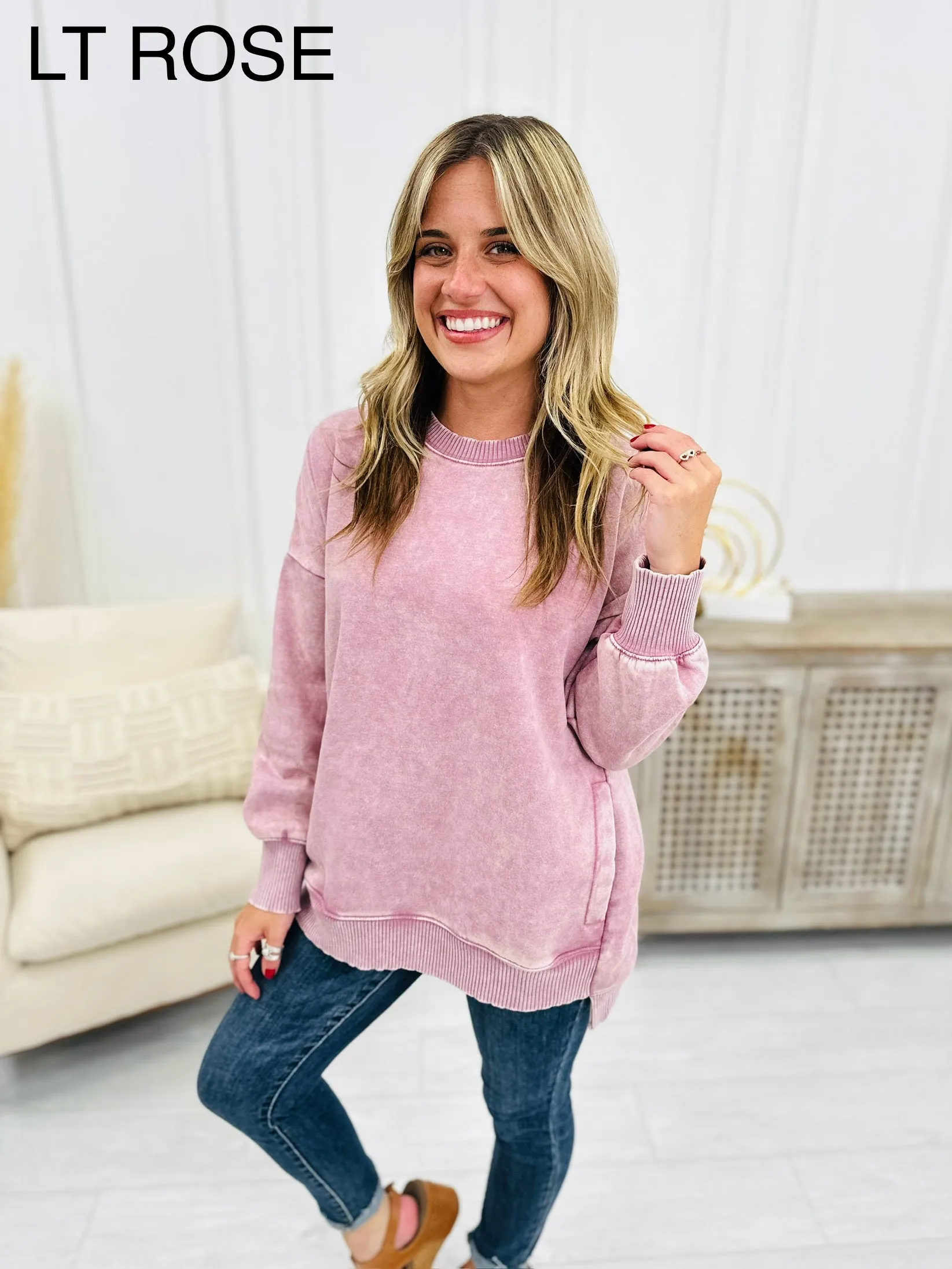 DOORBUSTER! REG/CURVY Collecting Moments Pullover- Multiple Colors!