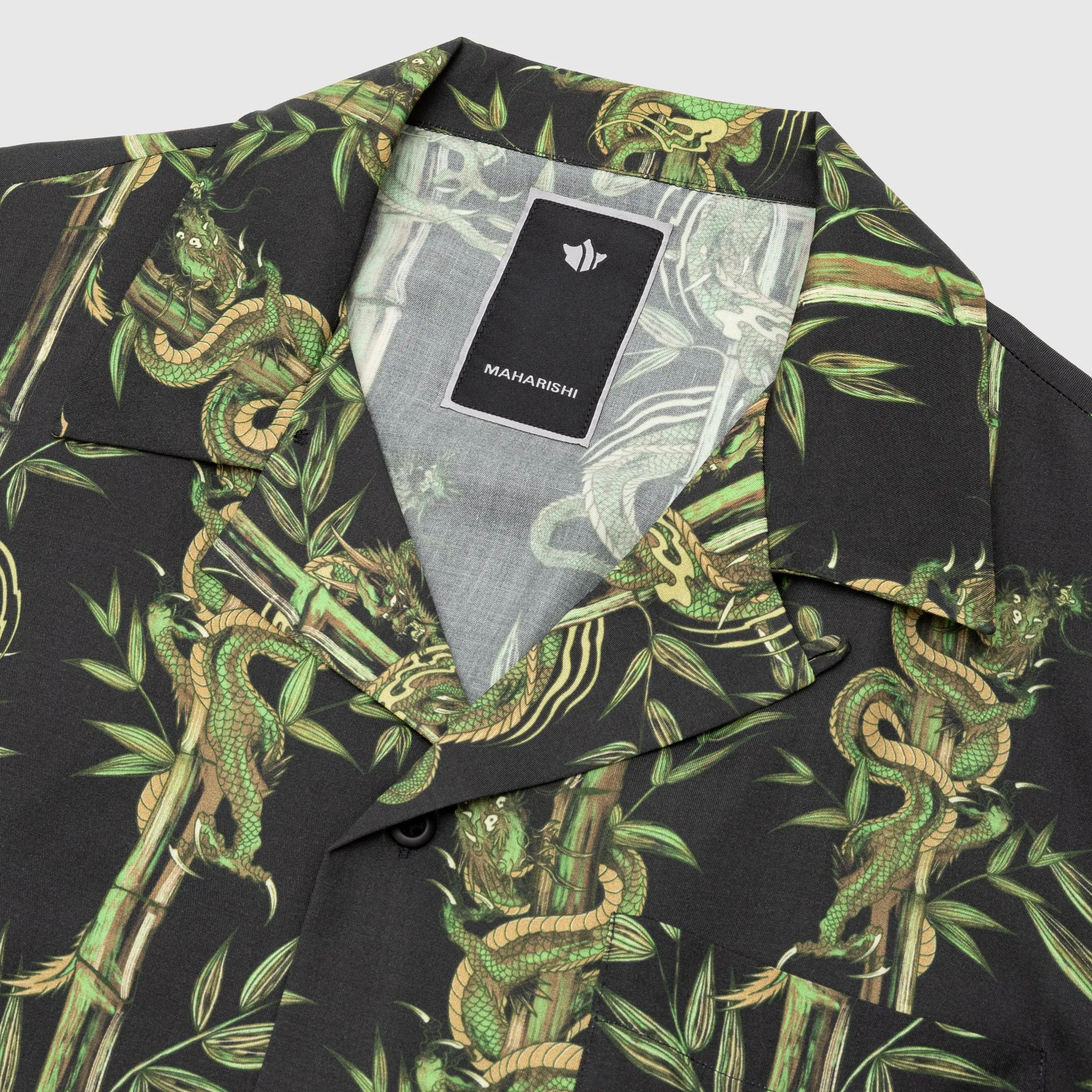 DRAGON BAMBOO CAMP COLLAR SHIRT