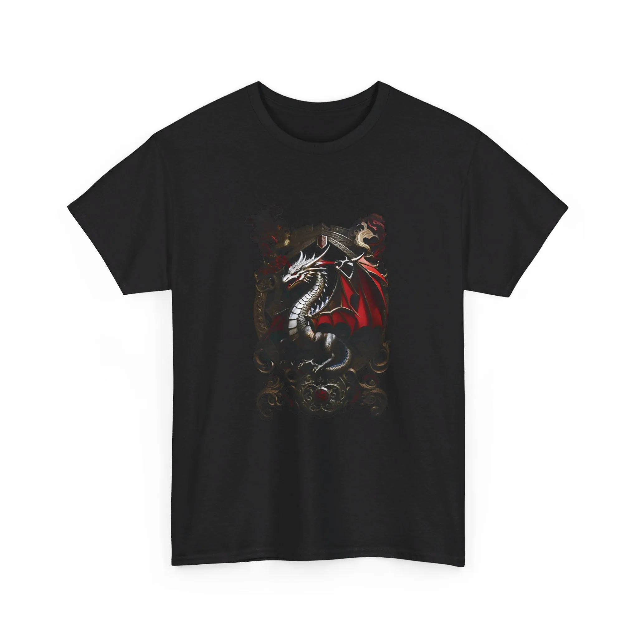 Dragon Crest Unisex Heavy Cotton Tee