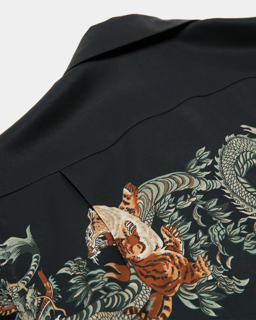 Dragon&Tiger Ukiyo-e Aloha Shirt