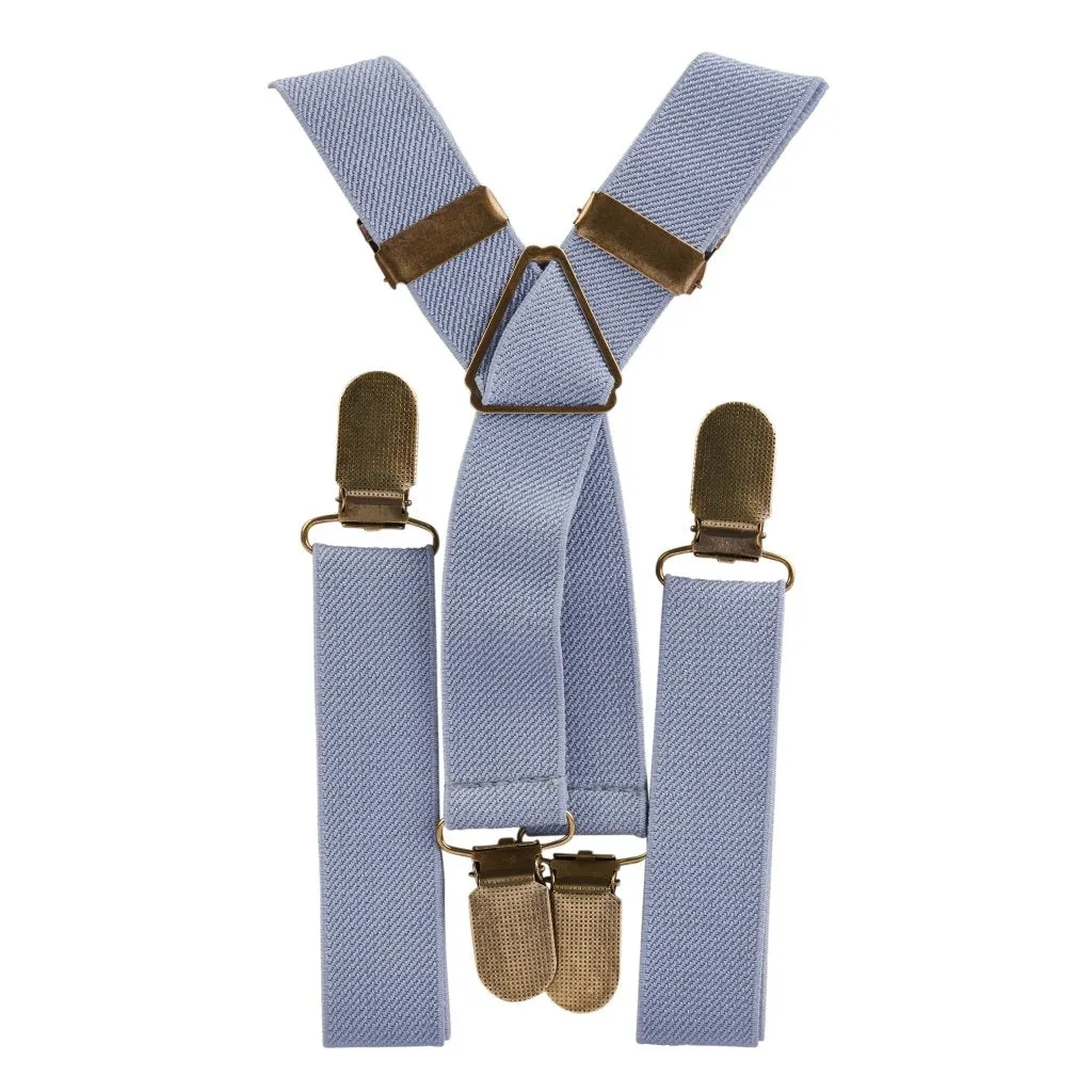 Dusty Elastic Suspenders