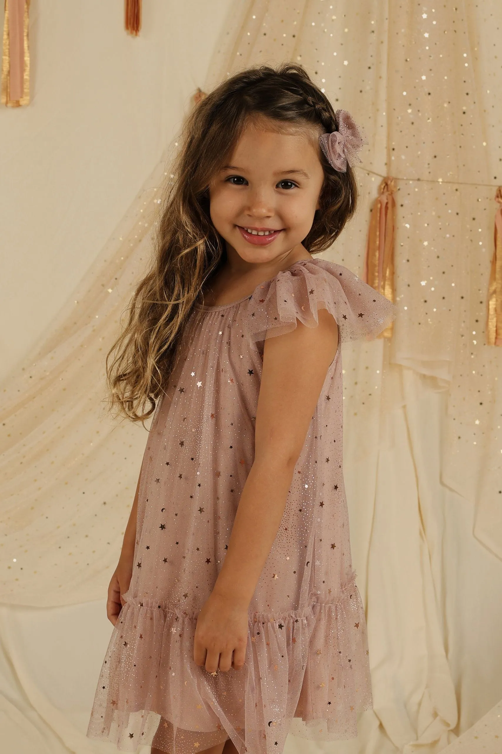 Edie Dress | Rose Stars