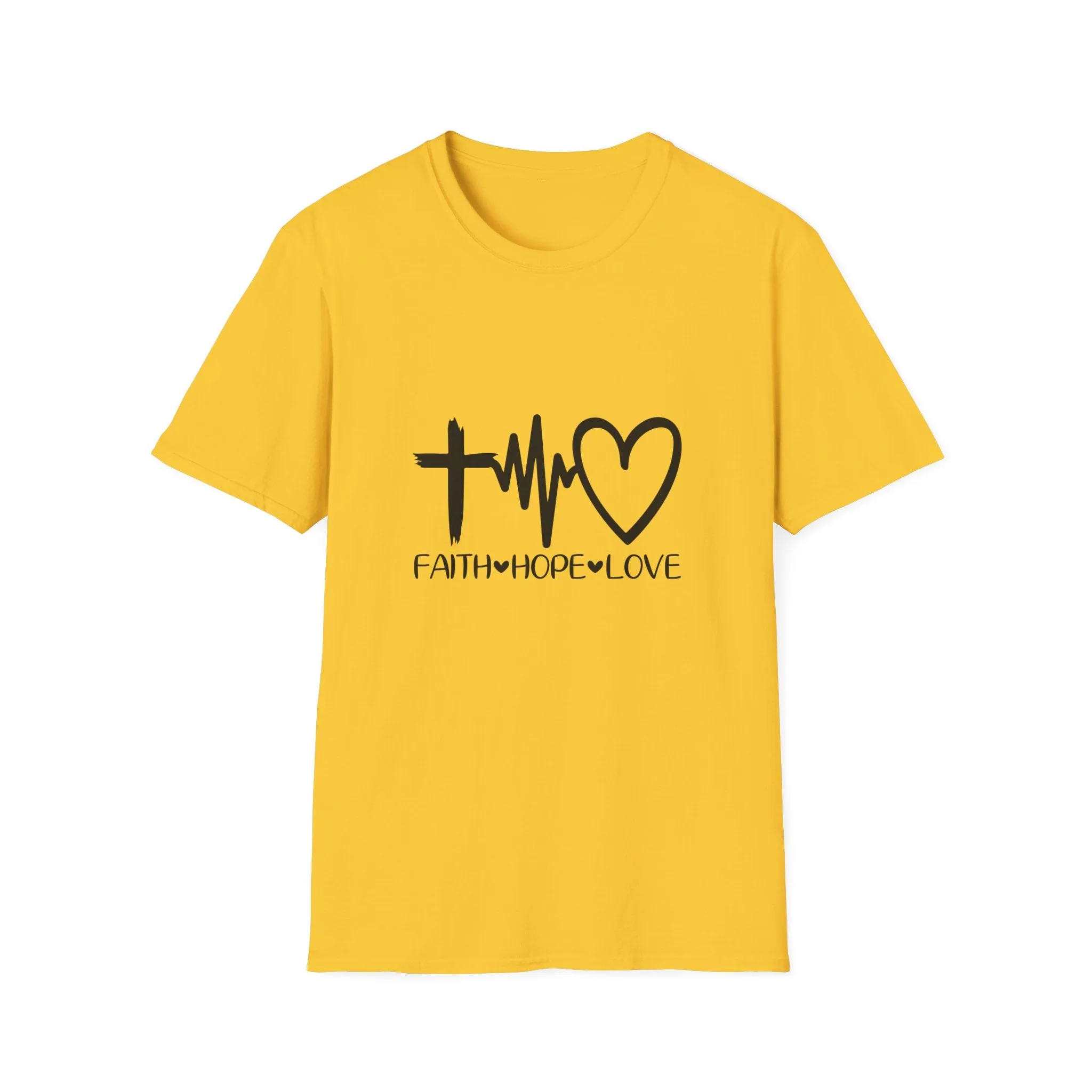 Faith Hope Love Unisex Softstyle T-Shirt